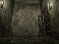une photo d'Ã©cran de Resident Evil Rebirth sur Nintendo Gamecube